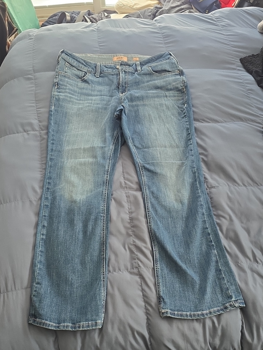 Ariat 18 WL Women's Medium Blue Boot Cut Jeans